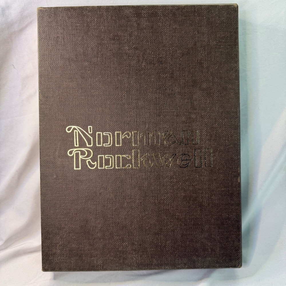 Norman Rockwell Artist and Illustrator Abrams Book with Slipcase and Prints